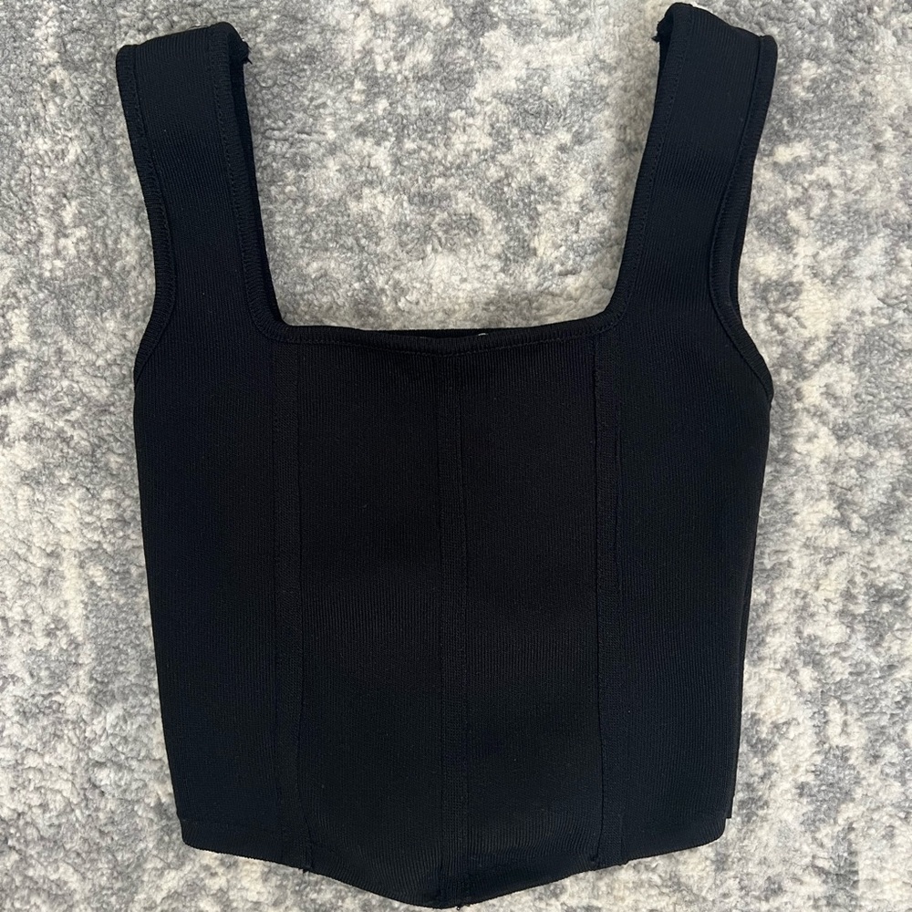 Zara ✨ Lined Crop Top